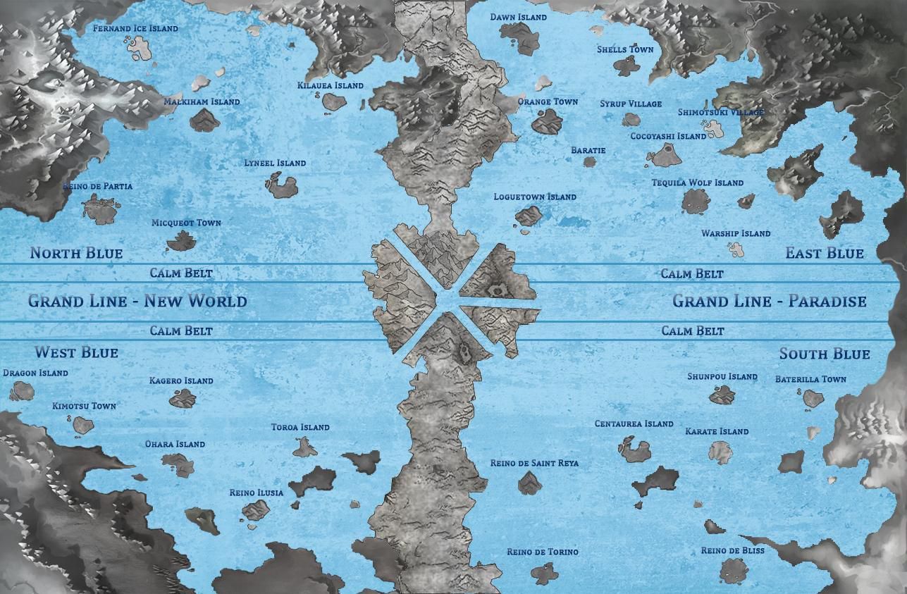 one piece map wallpaper