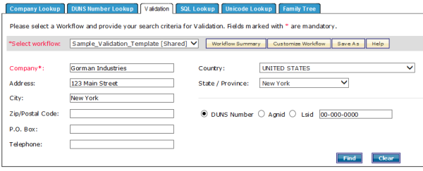 duns lookup canada