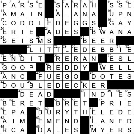 bury crossword clue