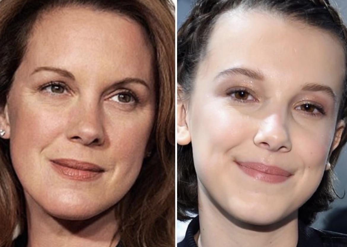 millie bobby brown looks like elizabeth perkins