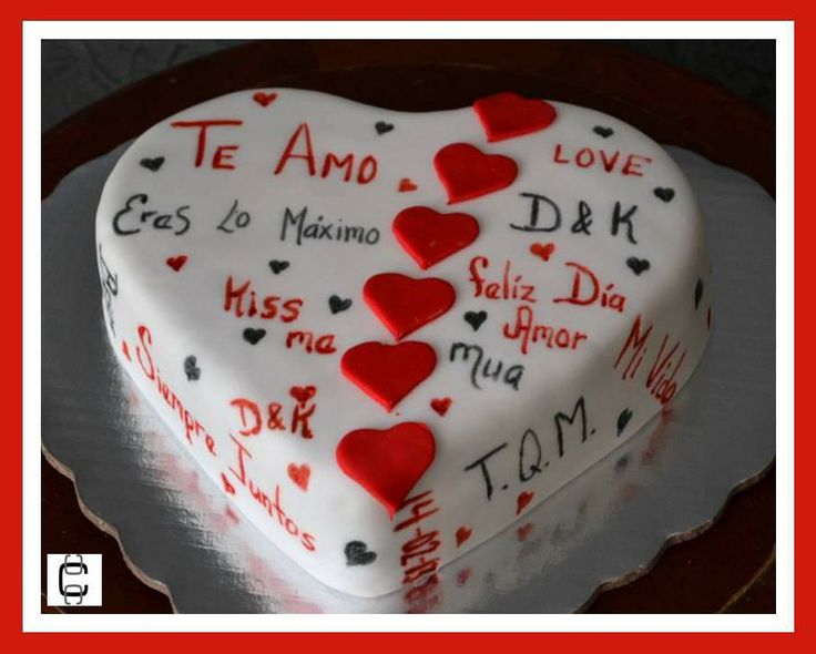 pasteles de amor para hombre