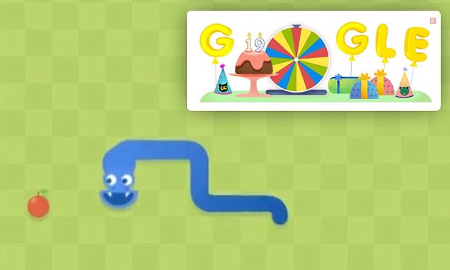 snake game google doodle games