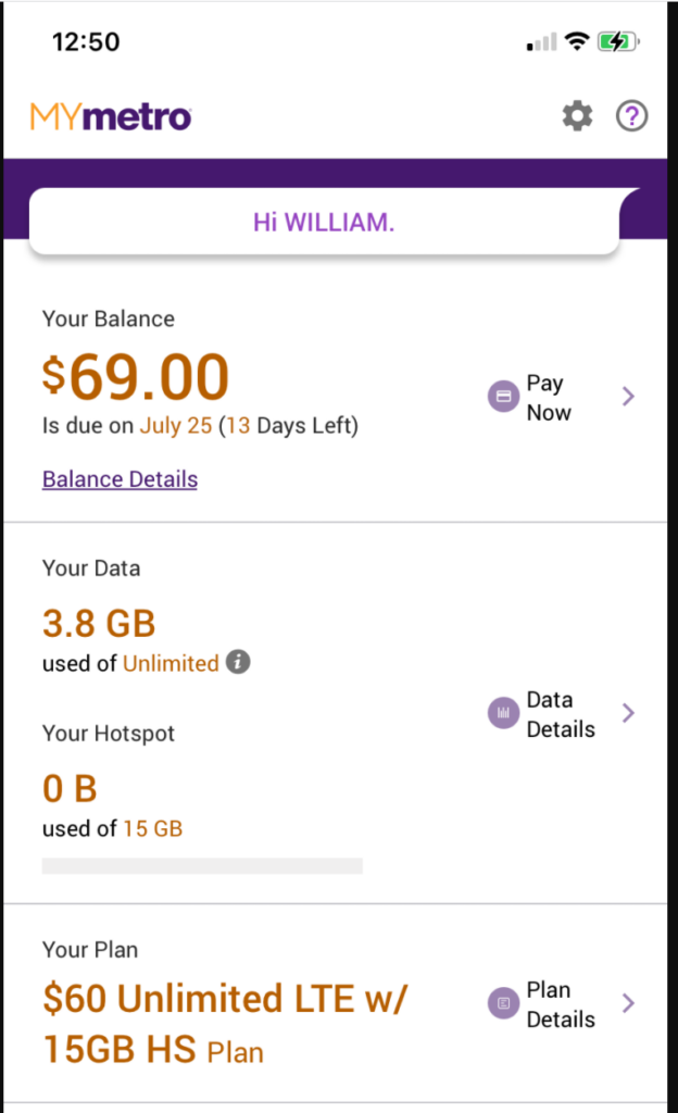 metropcs pay bill