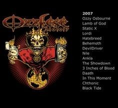 ozzfest 07