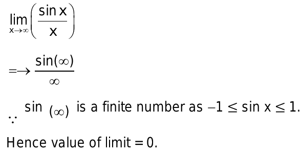 limit x/sinx