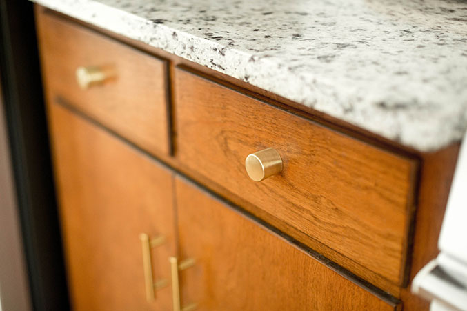 mid century cabinet pulls