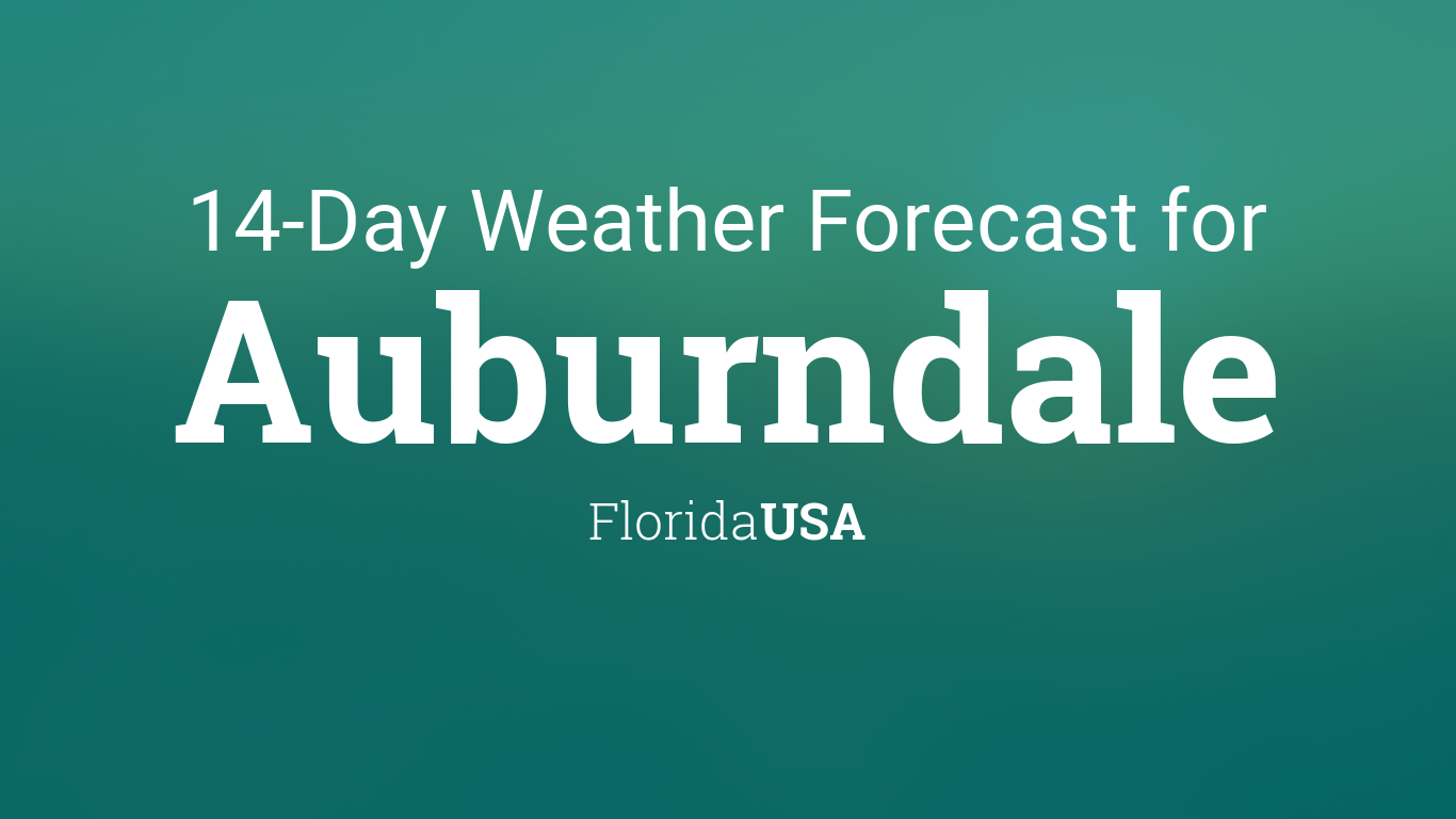 auburndale weather tomorrow