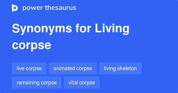 corpse thesaurus