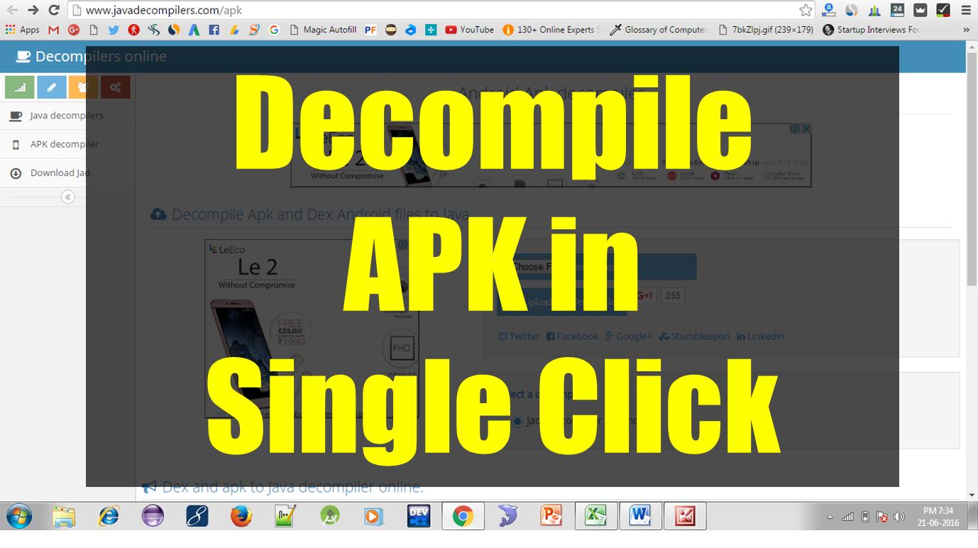 apk decompiler online tool