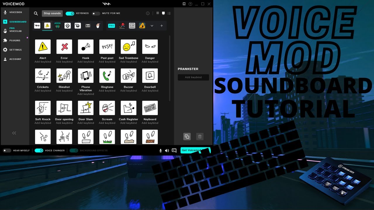 voice mod soundboard