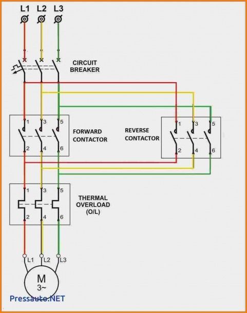 contactor wiring diagram