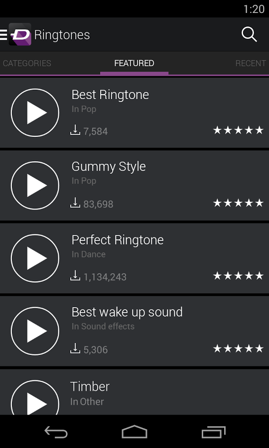 www zedge net ringtones