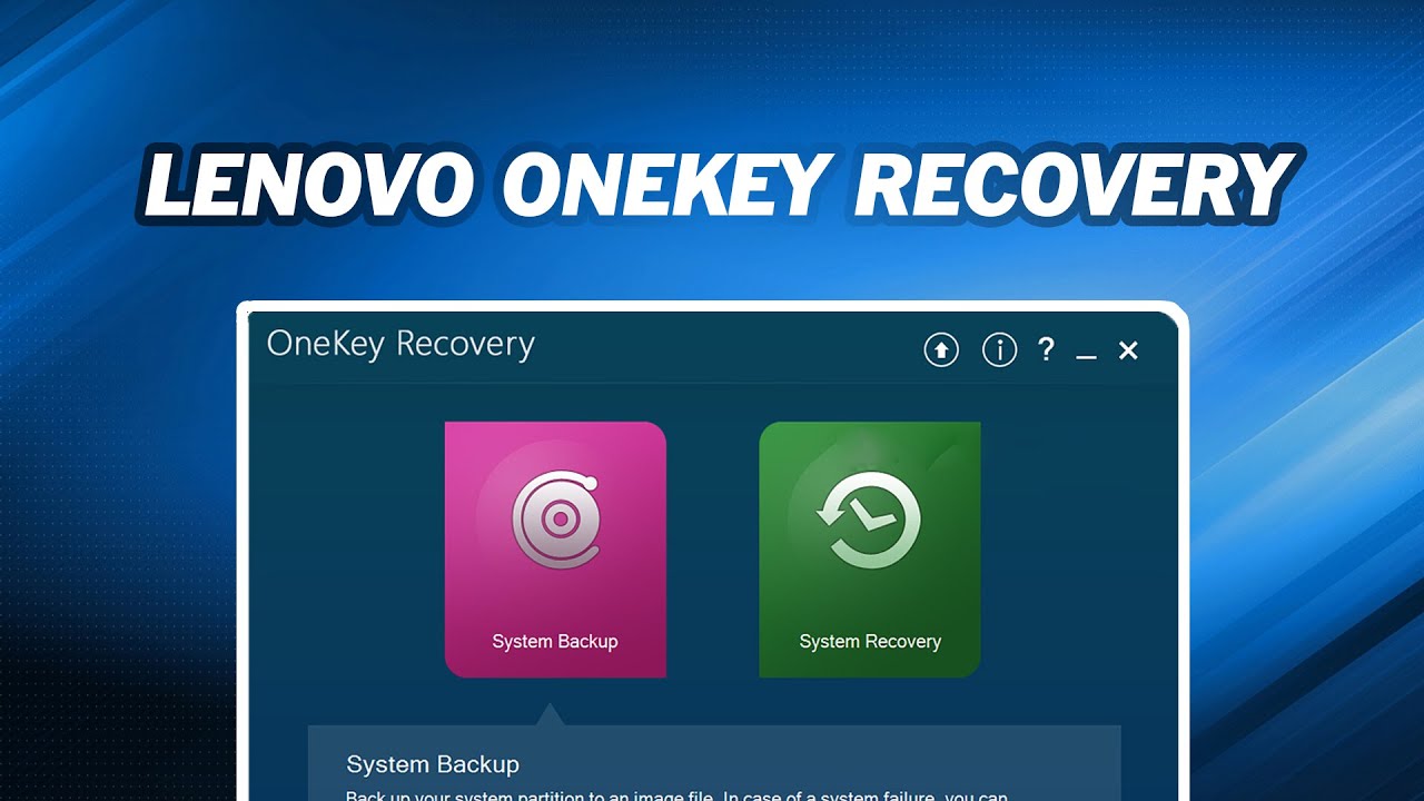 onekey recovery