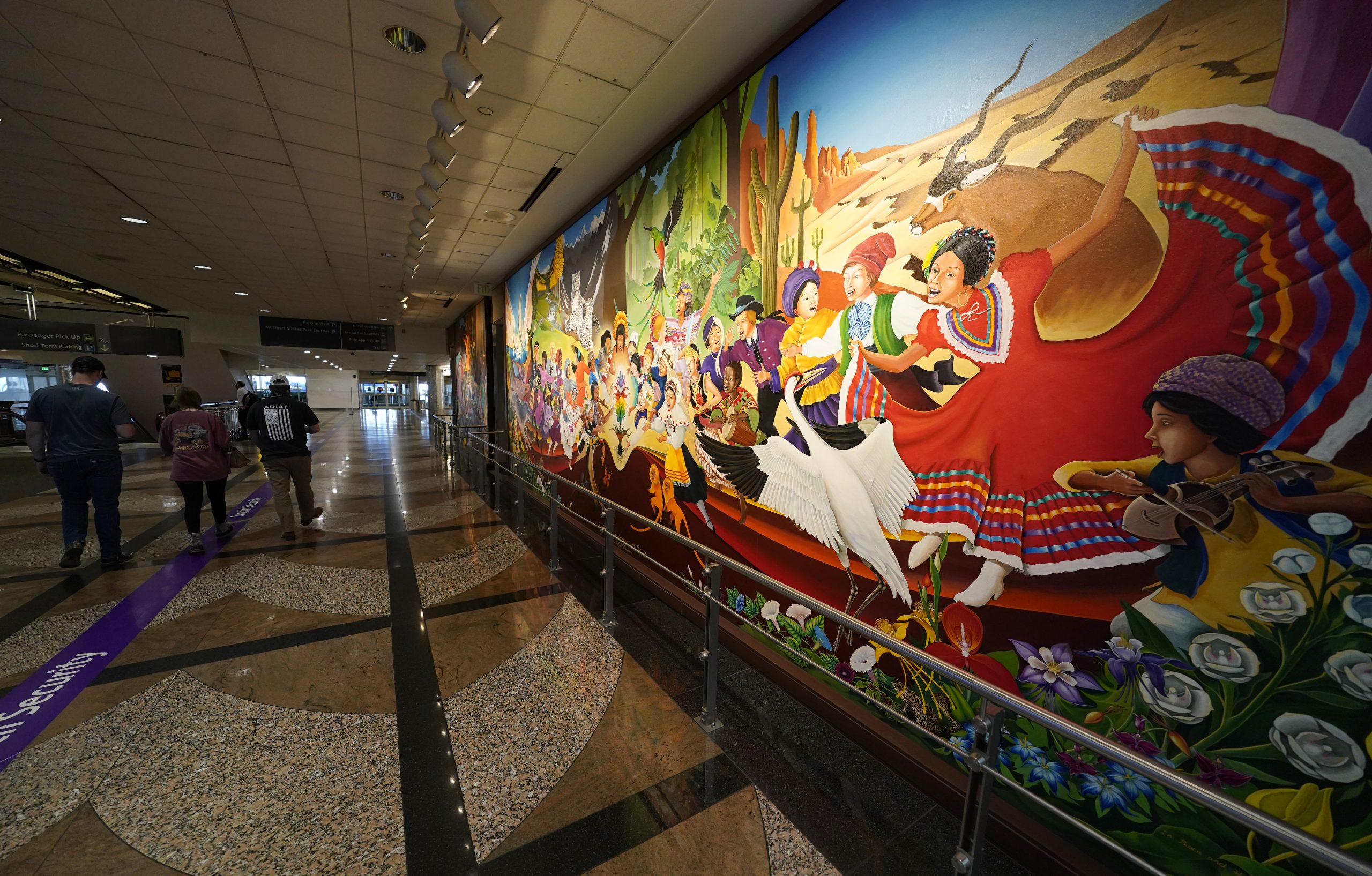 denver airport murals