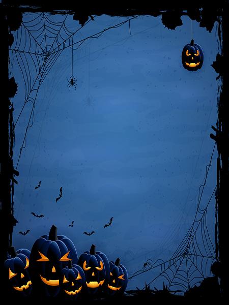 halloween background a4