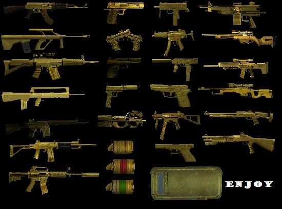 counter strike 1.6 new weapons