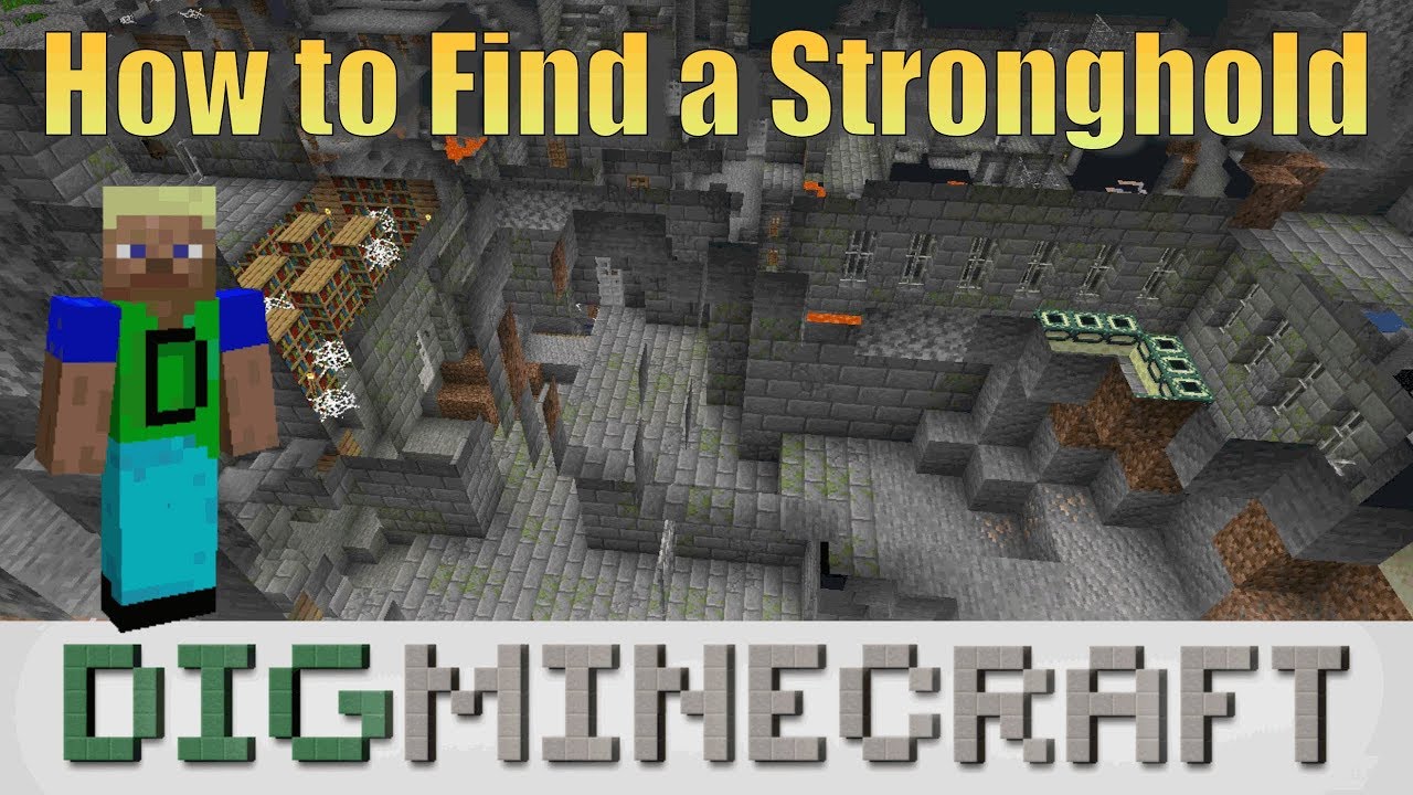 how to find a stronghold minecraft