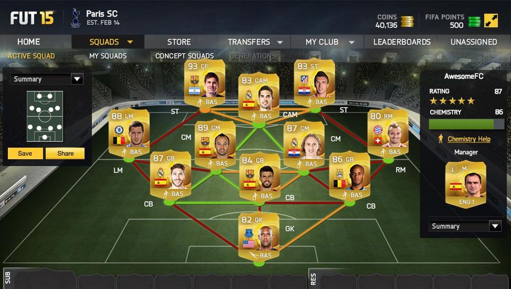 fifa ultimate team web