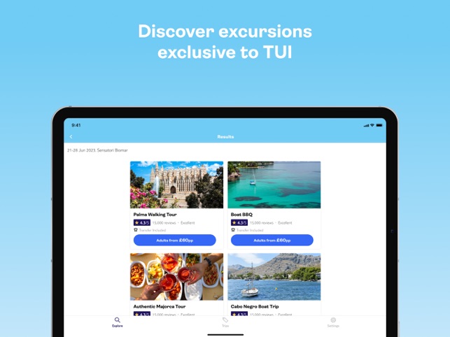 tui website issues today