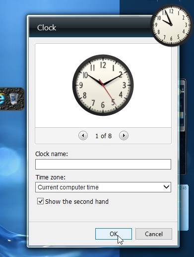 clock gadget for windows 7 64 bit