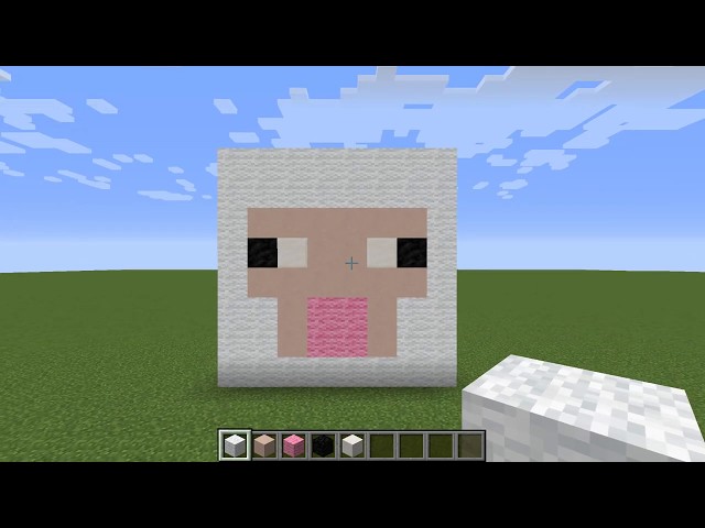 sheep minecraft face