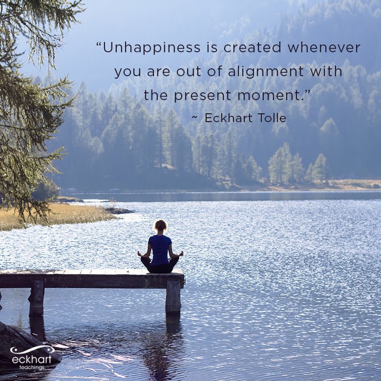 eckhart tolle twitter