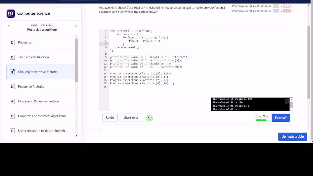 khan academy factorials