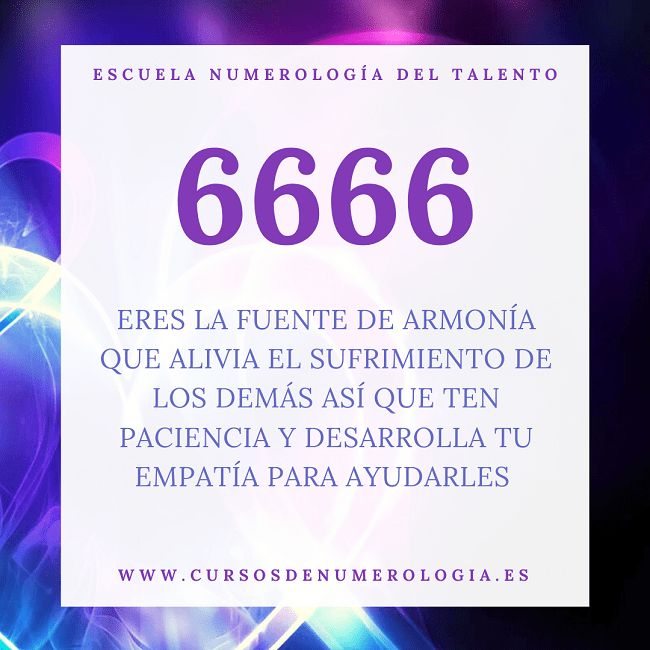 6666 significado