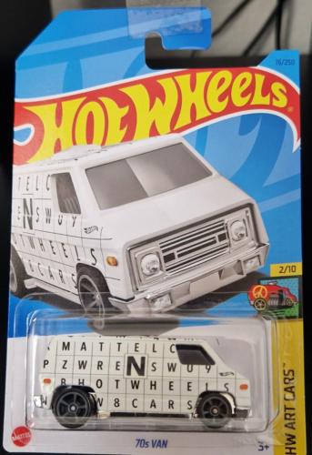 hw art cars 70s van