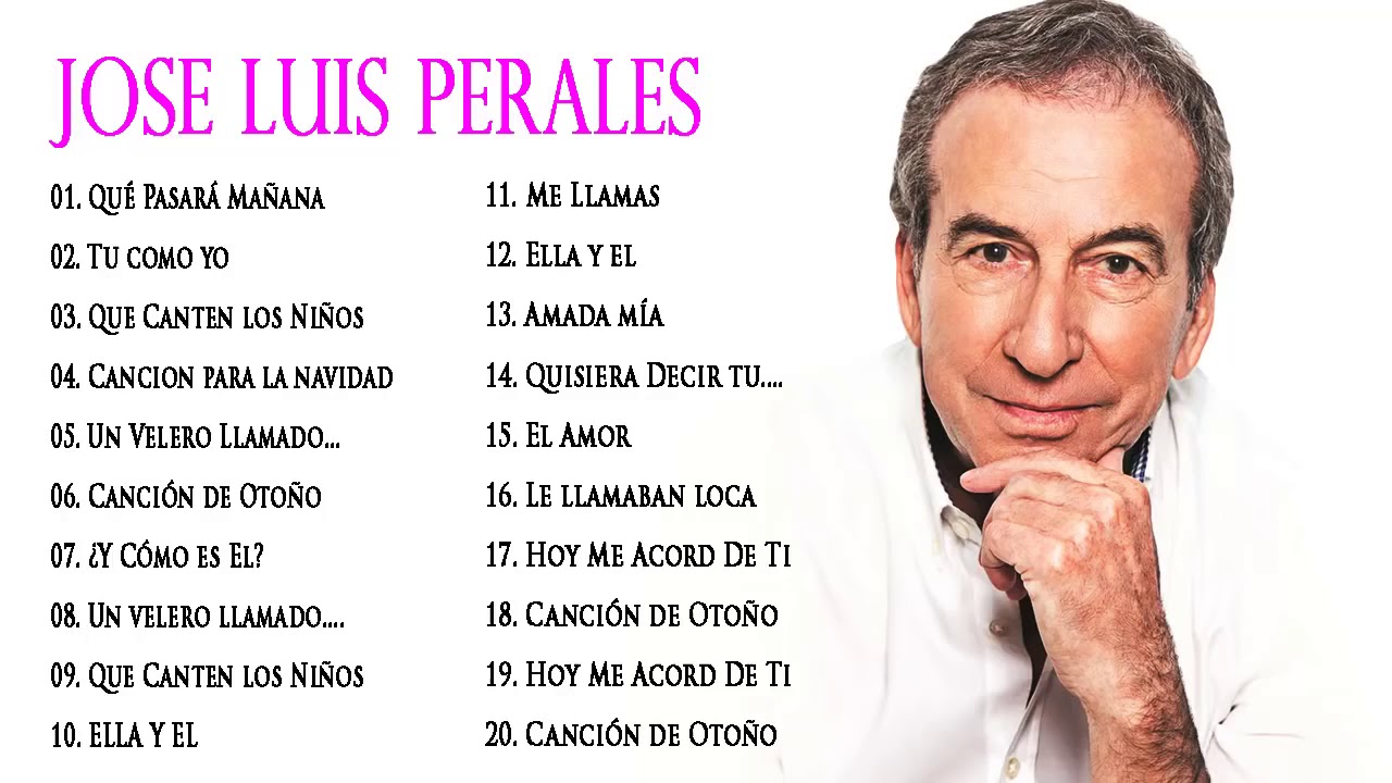 grandes éxitos de josé luis perales