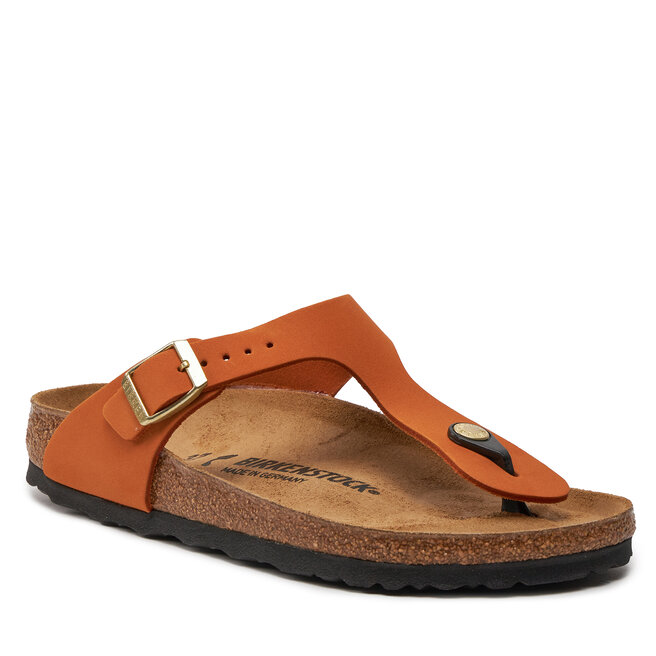 birkenstock gizeh orange