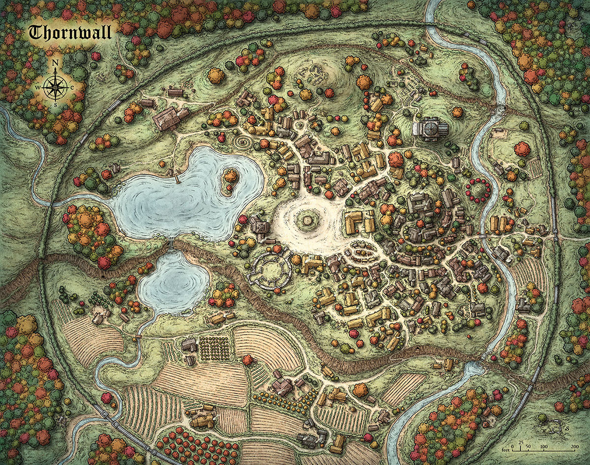 fantasy city maps