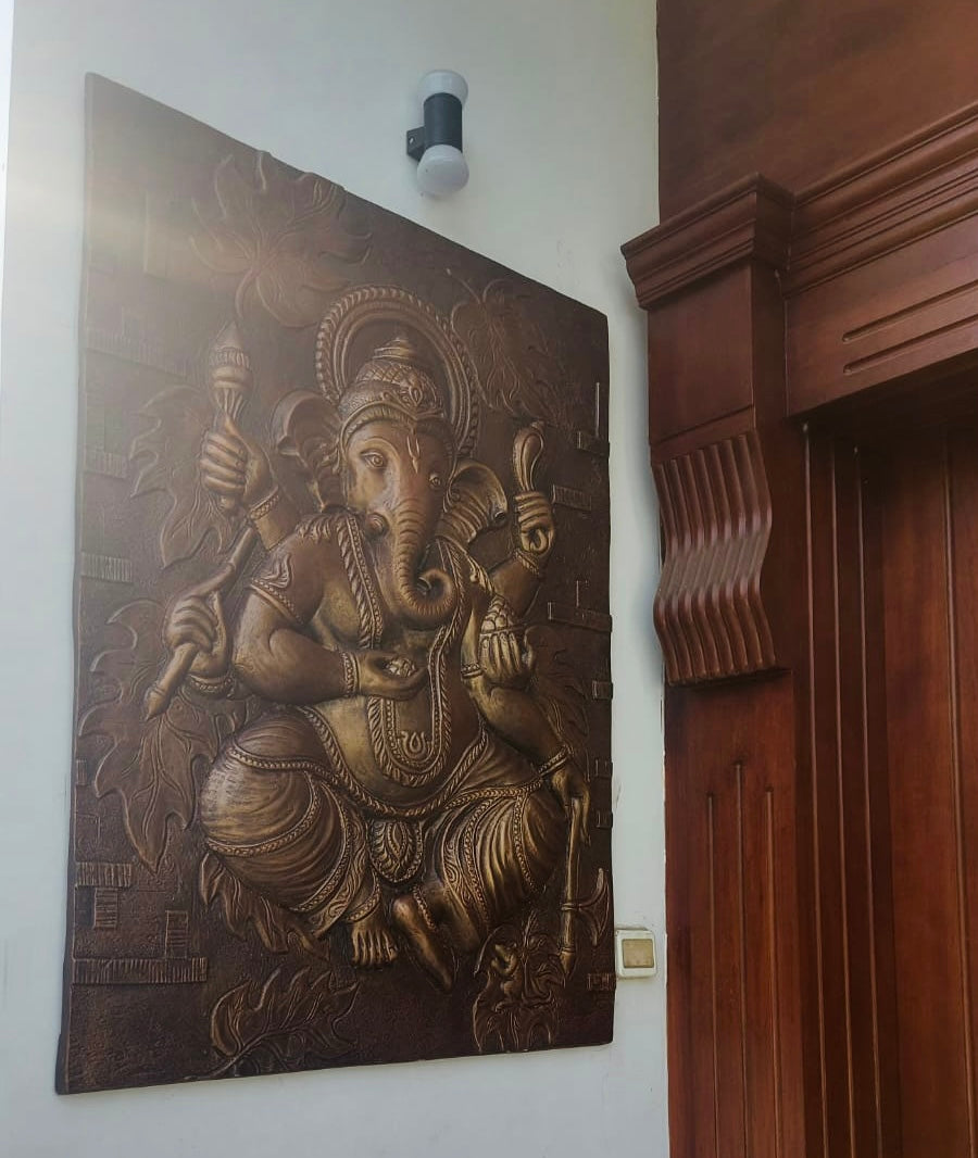 main door ganesh tiles