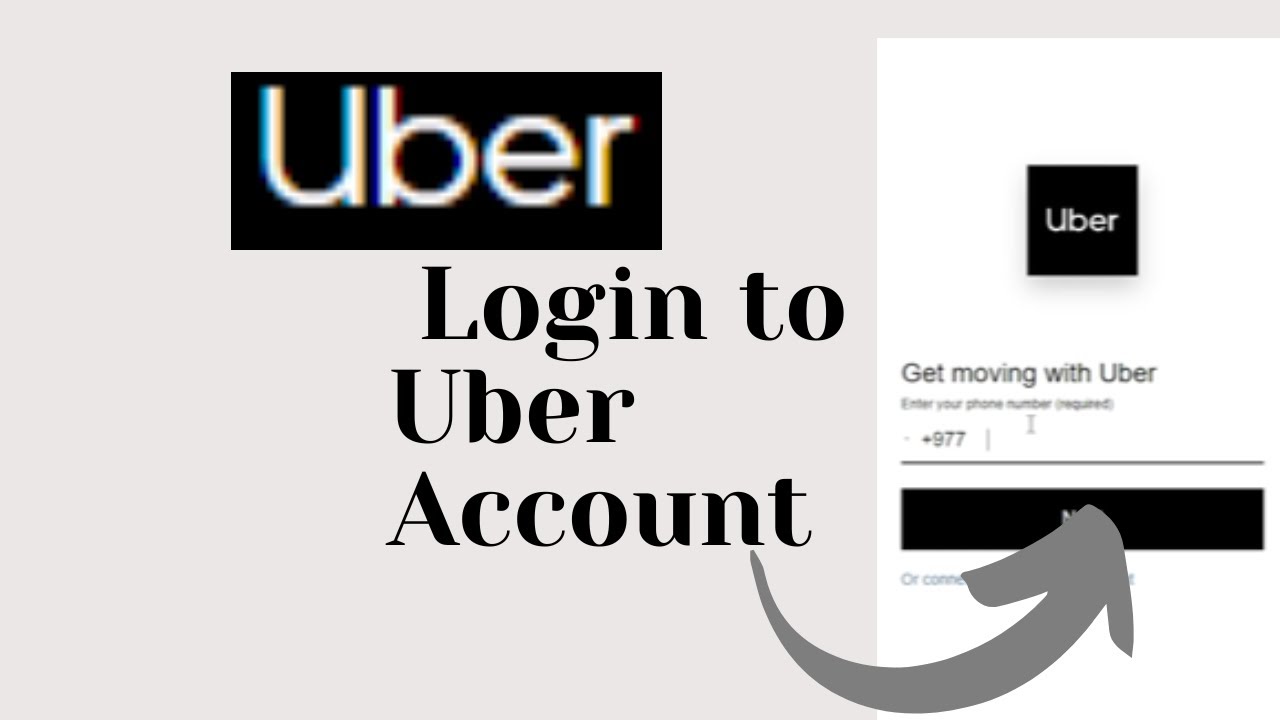 sign in to uber account