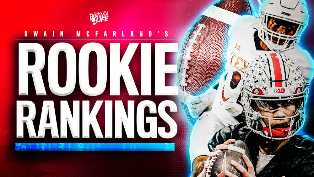 rookie football rankings