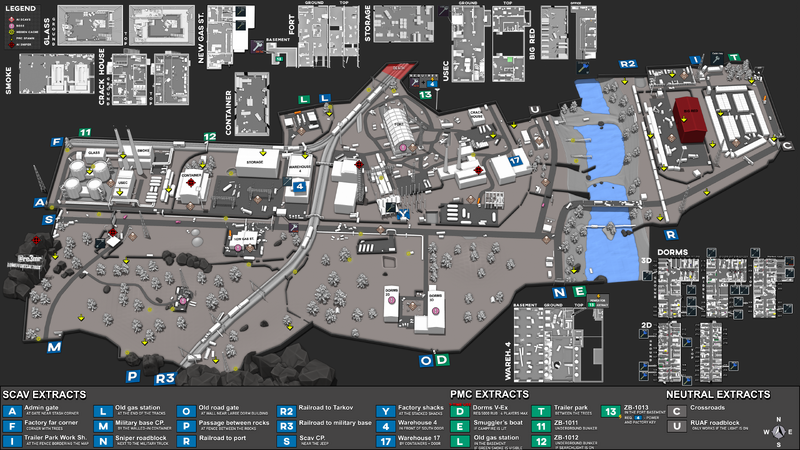 customs map eft