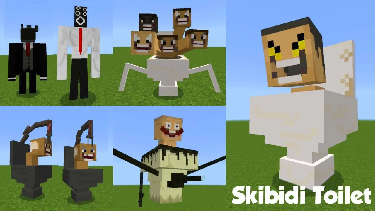 skibidi toilet minecraft