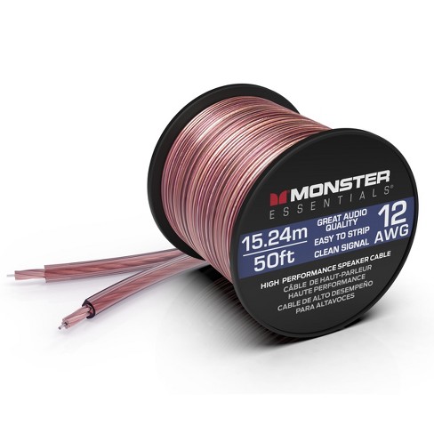 monster cable speaker wire