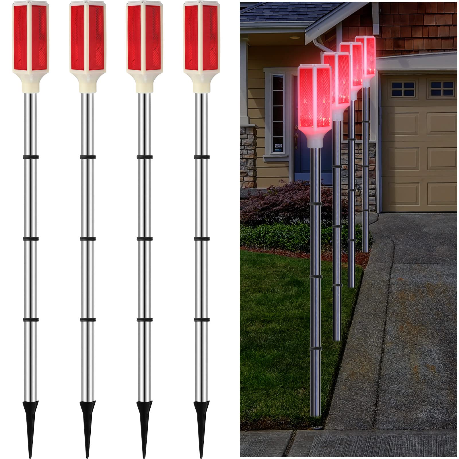 reflectors for driveway entrance