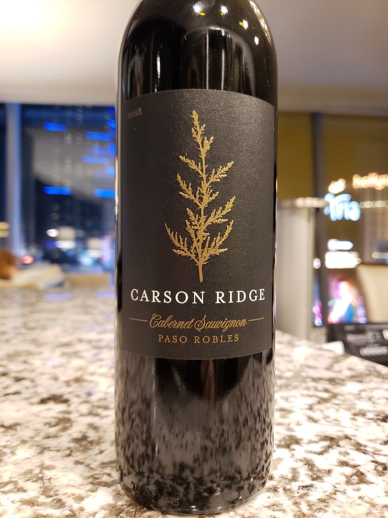 carson ridge cabernet