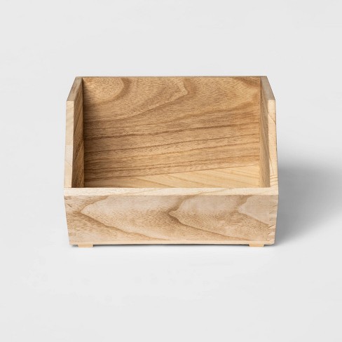 wooden box target