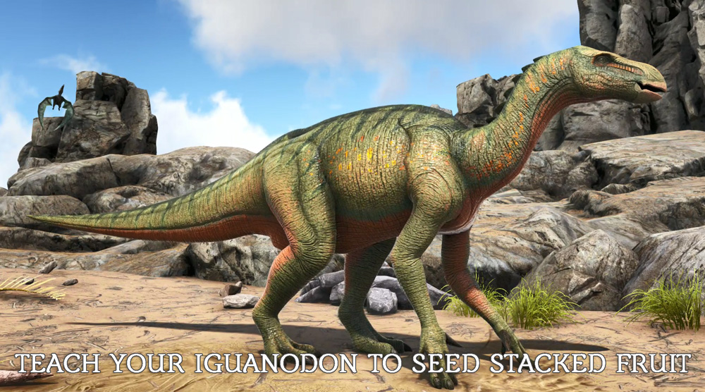 iguanodon ark survival evolved