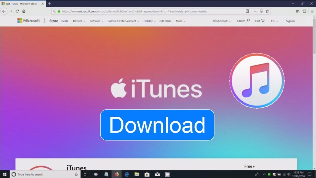 download itunes for pc