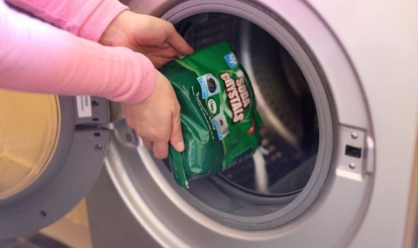 can soda crystals damage washing machine