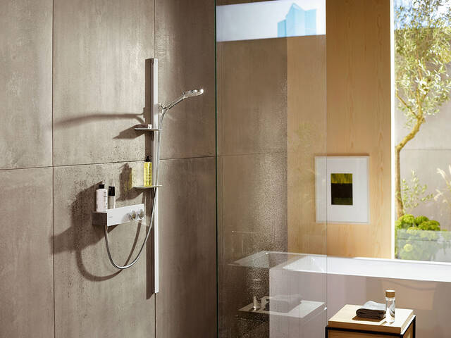 hansgrohe wall bar