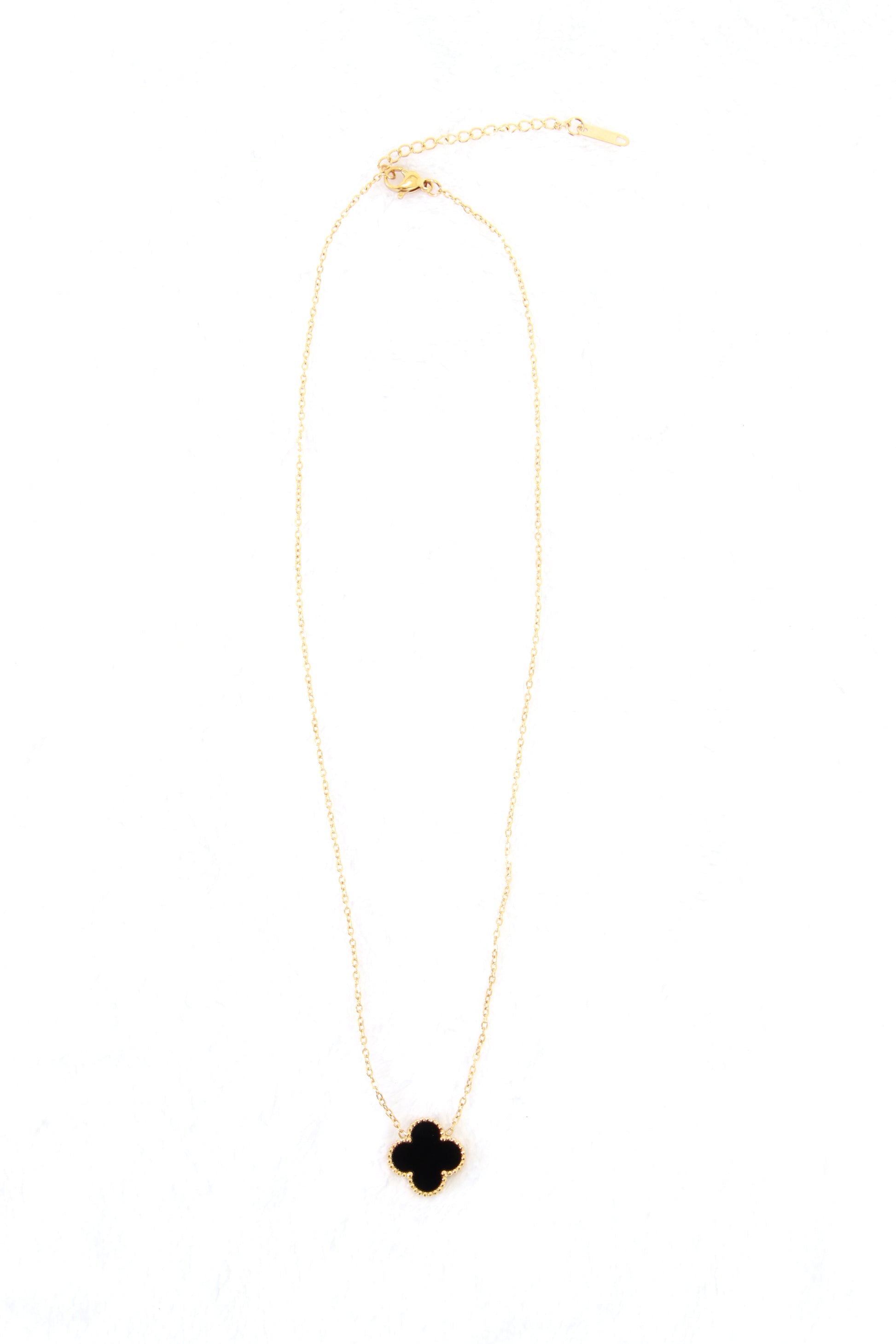 van cleef necklace black