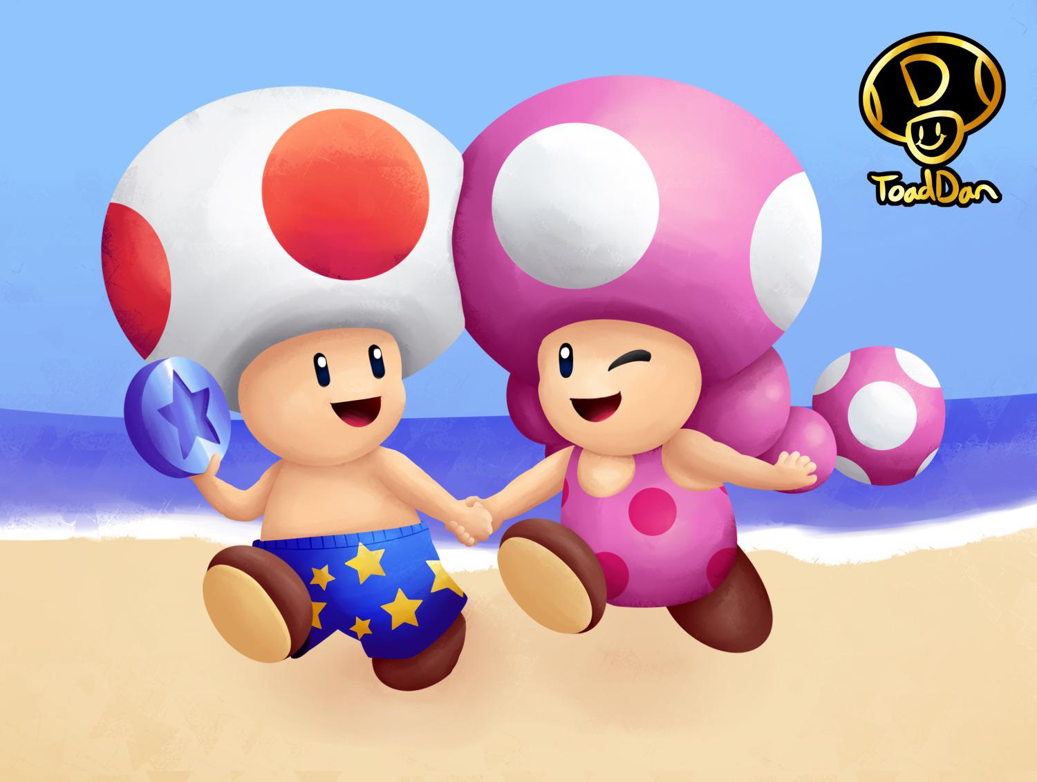 toad and toadette