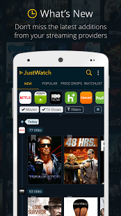 justwatch movies & tv shows