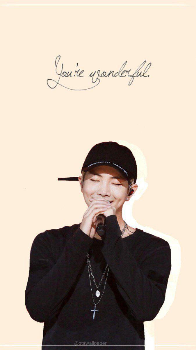 kim namjoon wallpaper