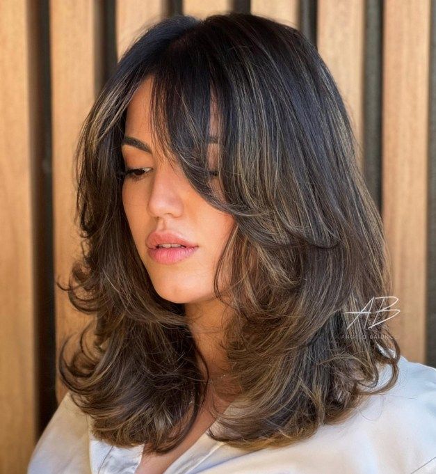 front hair cut for women